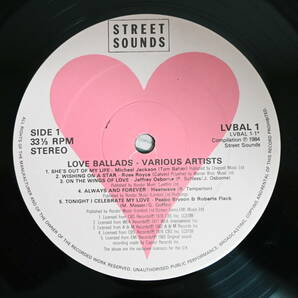 BOX105☆LP/14枚組/UK/Street Sounds「Love Ballads」Michael Jackson,Earth, Wind & Fire,Aretha Franklin,Roy Ayers,Bill Withersの画像9