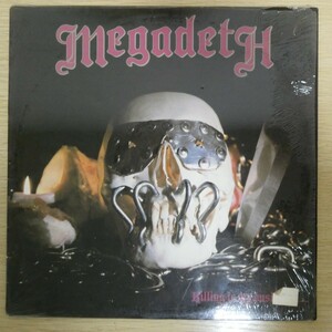 LP6461☆シュリンク/US/Combat「Megadeth / Killing Is My Business... And Business Is Good! / MX-8015」