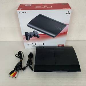 【SONY】 PlayStation 3 プレイステーション 3 チャコール・ブラック 250GB 初期化済 CECH-4200B N0027