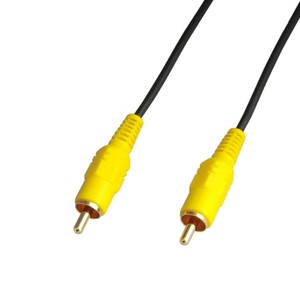 RCA ピンケーブル 30m 極細 ビデオケーブル 1ピン - 1ピン 30m 17C-2V-300M