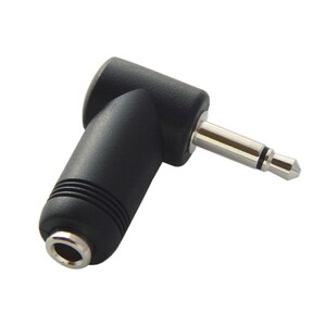  monaural Mini plug 3.5mm L type conversion plug PLG-L01