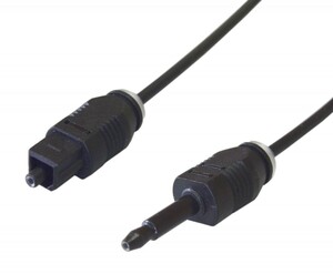  optical digital cable rectangle - round 1m optical digital audio cable 100cm round - rectangle VM-4059