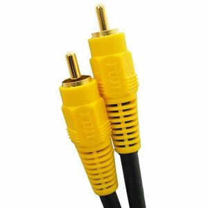  Fuji parts association RCA cable yellow cable for image pin cable RCA code Composite 10m FVC-124E