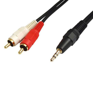 [10M][W1] audio cable stereo minnie RCA red white pin plug conversion cable VM-4107/VM4107