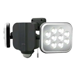 ライテックス（RITEX）14W×2灯（ハロゲン600W相当）フリーアーム式LEDセンサーライト（LED-AC2028） LEDAC2028