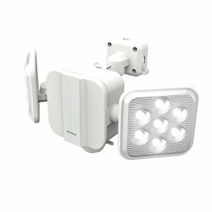 ライテックス(RITEX) 5W×2灯 フリーアーム式LED乾電池センサーライト LED-270/LED270