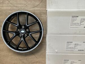 即納可 新品未使用【4本セット】BBS CI-R 19x8.5J+36 5H114.3 サテンブラック アルファード ヴェルファイア クラウン ハリアー NX 等に