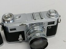 z763 旧ソ連 レンジファインダー カメラ KIEV-4 キエフ フィルム レンズ 1:2 5cm 二台 まとめて_画像4