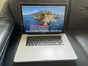 ◆売り切り！MacBookPro 15inch Mid2012 A1286 Core i7 SSD512GB 16GB Win10 1000円〜◆