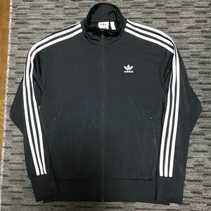 adidas ファイヤーバードトラックトップ　黒×白 sizeＯ(XL) 美品！！アディダスオリジナルス　アディダス