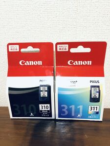 送料無料◆CANON キャノン 純正インクカートリッジ BC-310+BC-311 セット 新品