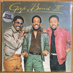 【試聴あり SOUL FUNK LP】THE GAP BAND / GAP BAND Ⅳ / 1枚組LP / 1982 US盤 / レコード / MASTERED BY ALLEN ZENTZ L.A. CALIF刻印あり