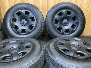 ハイエース 15×6J 6穴 PCD139.7 ブリヂストン BLIZZAK ブリザック VL1 20年製 9分山 195/80R15 4本 札幌近郊引取OK