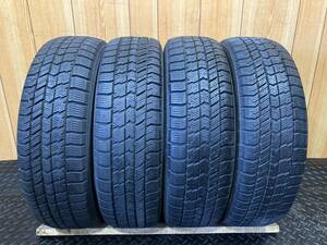 グッドイヤー アイスナビ8 155/65R14 21年製 9分山 4本 N-BOX デイズ ekワゴン ワゴンR タント 軽自動車 札幌近郊引取OK