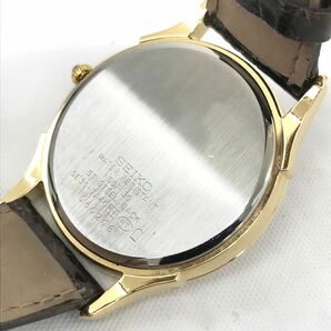 超美品 SEIKO セイコー DOLCE ドルチェ 腕時計 5E31-7A40 クオーツ アナログ ラウンド ゴールド コレクション 電池交換済 動作確認済みの画像6