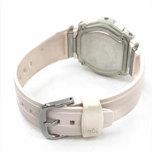 美品 CASIO カシオ BABY-G ベビーG 腕時計 BG-73 クオーツ アナデジ ラウンド 可愛い おしゃれ ピンク カレンダー 電池交換済 動作確認済の画像4