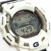 CASIO カシオ G-SHOCK ジーショック GULFMAN ガルフマン 腕時計 電波ソーラー GW-9110K-7JR イルクジ マルチバンド6 ホワイト 動作確認済み_画像1