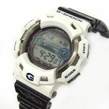 CASIO カシオ G-SHOCK ジーショック GULFMAN ガルフマン 腕時計 電波ソーラー GW-9110K-7JR イルクジ マルチバンド6 ホワイト 動作確認済み_画像3