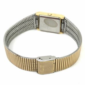 SEIKO セイコー 腕時計 5Y91-5030 クオーツ スクエア ゴールド ヴィンテージ 諏訪精工舎 1979年製 コレクション 電池交換済み 動作確認済みの画像5