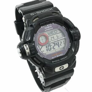 CASIO カシオ G-SHOCK ジーショック RISEMAN ライズマン 腕時計 GW-9200J-1 電波ソーラー デジタル ラウンド マルチバンド6 動作確認済みの画像4