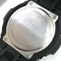 美品 CASIO カシオ G-SHOCK ジーショック 腕時計 GA-201-1 クオーツ アナデジ ラウンド ブラック コレクション 電池交換済み 動作確認済み_画像6