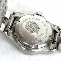 美品 TAGHEUER タグホイヤー PROFESSIONAL プロフェッショナル 腕時計 クオーツ シルバー WK1312 コレクション カレンダー 動作確認済_画像6