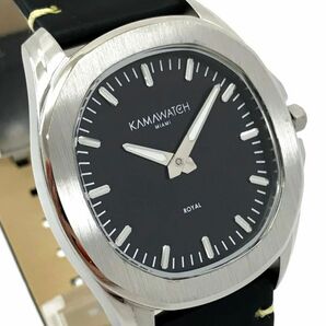 新品 KAMAWATCH カーマウォッチ 腕時計 KWPM34 クオーツ アナログ スクエア ROYAL サーミックテクノロジー 個性的 コレクション 箱付.の画像1