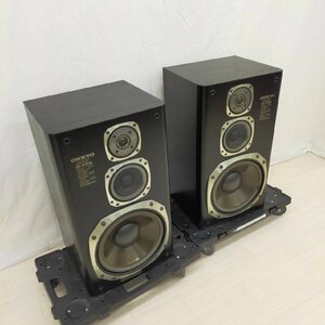 T8037＊【中古】【2個口】ONKYO オンキョー D-77X スピーカーペア