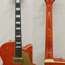 T8099＊【ジャンク】GRETSCH グレッチ 6120 エレキギター フルアコ ハードケース付き_画像4