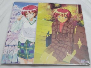  rare! Tokimeki Memorial 2! illustration collection!2 point set!.no under light![ Sakura ]![.... centre park ]! that time thing! prompt decision price have!