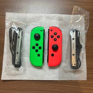 Nintendo Switch Joy-Con2個　ストラップ2個　セット