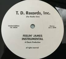 T.D.RECORDS INC ／ FEELIN' JAMES ／ OLD SCHOOL MEGAMIX / JAMES BROWN DOUBLE DEE COLD CUT _画像2
