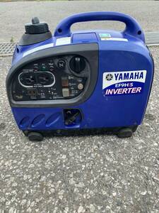 動作確認済み☆YAMAHA ヤマハ ポータブルエンジン発電機☆EF9HIS ガソリン発電機☆停電災害時に☆直接引き取り可能 群馬県