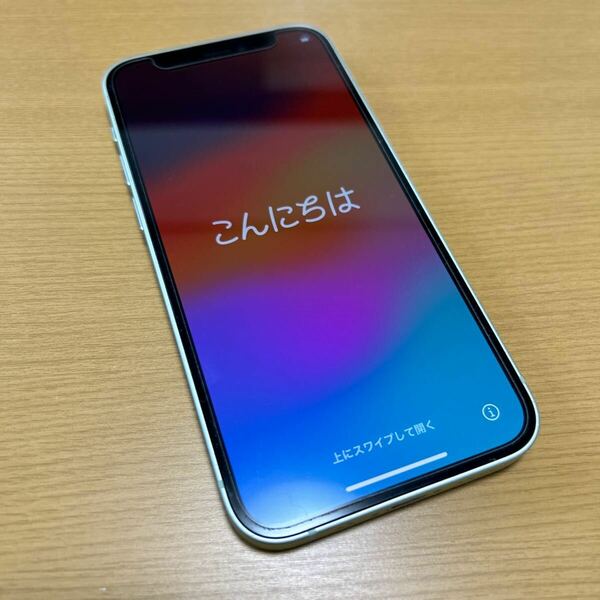 iPhone 12 mini 64GB SIMロックなし SoftBank利用制限〇 保護画面フィルム付 白 ホワイト