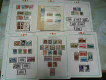 日本切手アルバム２巻　末２８６種　済２７種　Ｓ／Ｓ４３種　抜けあり_画像6