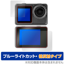 aiwa cam S5K JA3-ACM0001 保護 フィルム OverLay Eye Protector 低反射 for アイワ アクションカメラ ブルーライトカット 反射防止_画像1