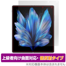 vivo X Fold3 保護 フィルム OverLay FLEX 低反射 for スント9 ピーク プロ 液晶保護 曲面対応 柔軟素材 反射防止 衝撃吸収_画像1