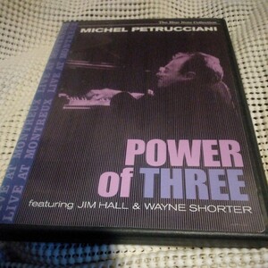 Power of 3 [輸入盤DVD] MICHAEL PETRUCCIANI 　送料無料～