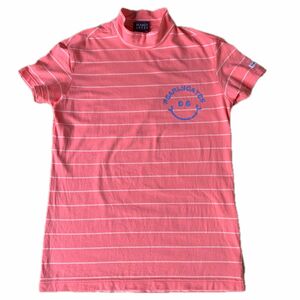 美品　パーリーゲイツ GOLF Tシャツ 半袖 ハイネック　サイズ1（M）