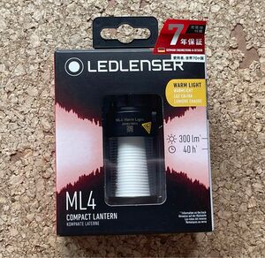 LEDLENSER ML4 レッドレンザー Warm Light 予備バッテリーつき