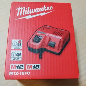 ミルウォーキー M12&M18兼用充電器 M12-18FC JP Milwaukee 18V/12Vバッテリー全サイズ対応