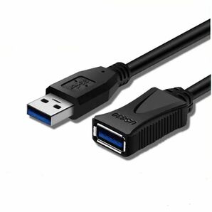 USB 3.0 延長ケーブル USB 延長 高速データ転送5Gbps aオス-aメス USBケーブル