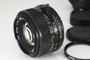 ★新品級★ MINOLTA New MD 50mm F1.4 ★完動品★ ミノルタ #130