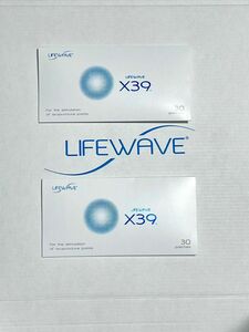 ライフウェーブ 　LIFEWAVE x39 パッチ　二つセット 【正規品】