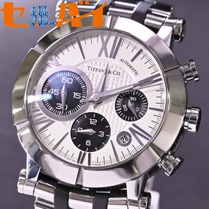  genuine article finest quality goods Tiffany original b less specification new model Atlas jento Panda chronograph men's watch for man self-winding watch wristwatch TIFFANY&Co.