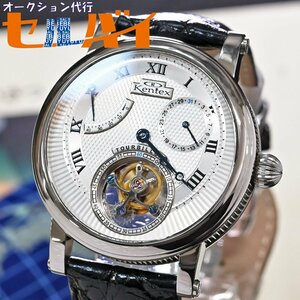  genuine article finest quality goods kentex ultimate rare E410M-TP tourbillon mechanical toe ruby yon men's watch for man hand winding wristwatch guarantee attaching KENTEX