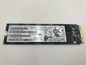 SanDisk SD9SN8W-128G-1006 128GB M.2 SSD 動作確認済, 健康状態正常,フォーマット済/中古品 同梱可