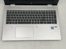 英語キーボード HP ProBook 650 G4 Core i5 7200U メモリ8GB SSD 256GB Windows 10 Pro 64bit 中古PC DVDマルチ Bluetooth WEBカメラ_画像3