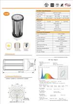 IP65防水LED水銀灯コーン型　54W E39 6000K（白色発光）7560LM　店舗・倉庫・体育館・ガソリンスタンド・ガレージ・看板・駐車場_画像2