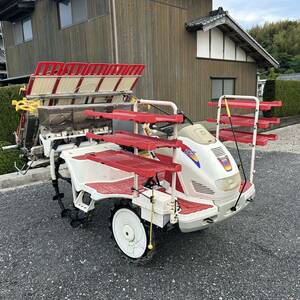 福岡発 Yanmar VP5 田植え機 5条植え 肥料散布機included セルincluded 動作確認済み Must Sell